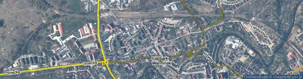Zdjęcie satelitarne Piłsudskiego Józefa, marsz. ul.